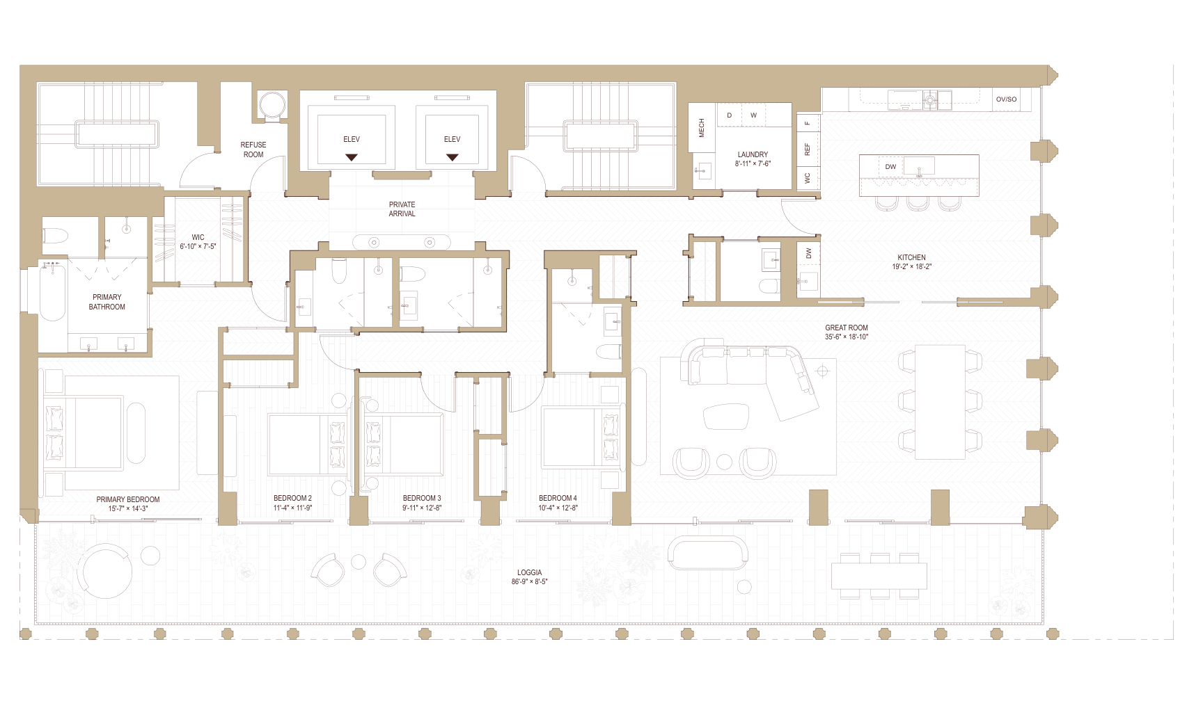 MAISON171 12th Floor Plan